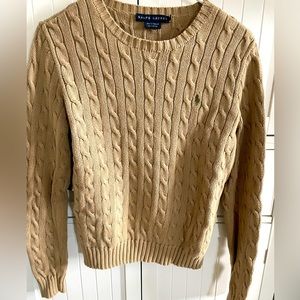 SOLD Polo Ralph Lauren Crew Neck Sweater Classic Preppy Old Money East Coast